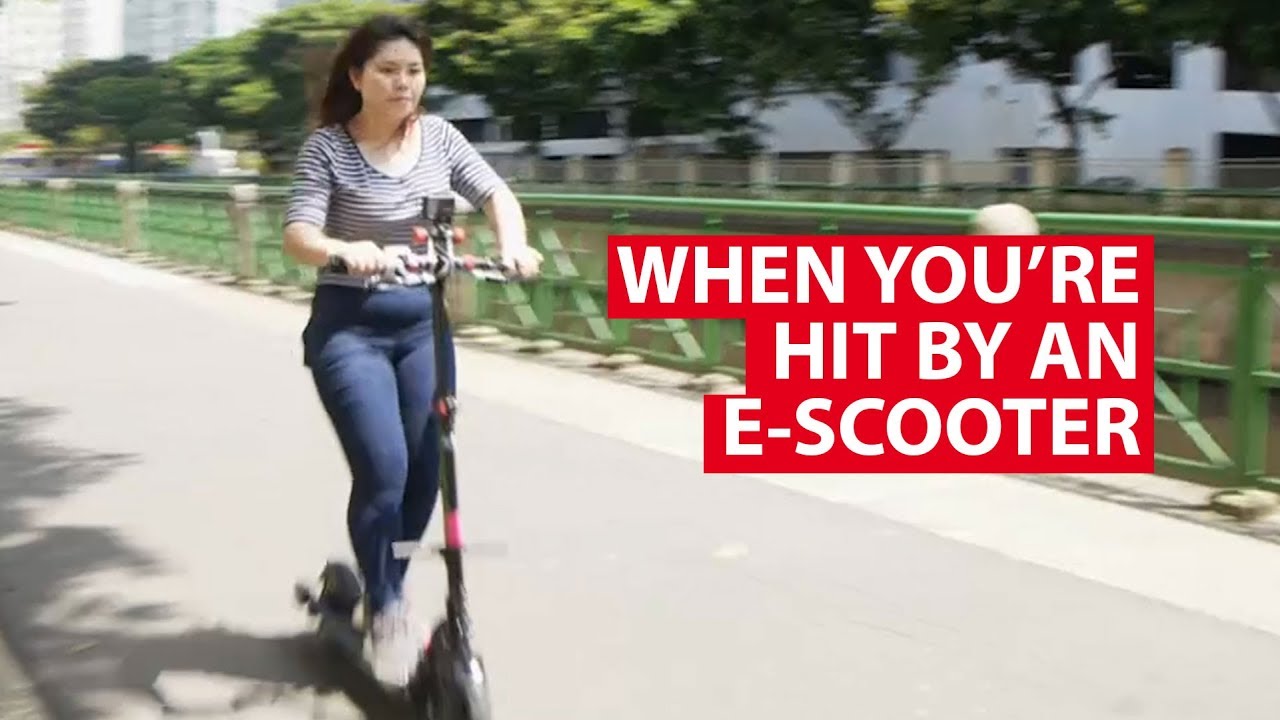 When You're Hit By An E-Scooter: The Physics Behind It | Talking Point | CNA Insider