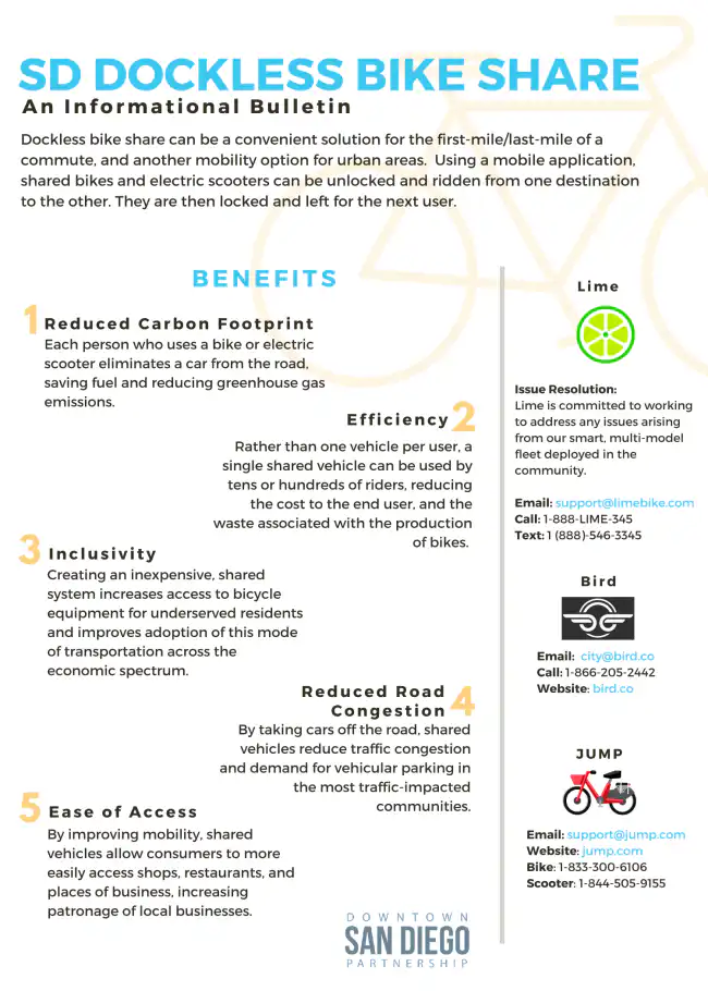 DSDP promoted myths about rental scooters.
